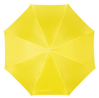 parapluie golf pub runny jaune 