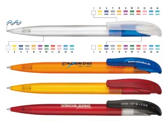 stylo personnalise corporate pen challenger Icy sport