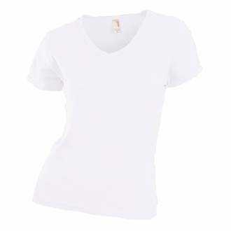 t shirt col v pub : EchancrÃ© Col V woman