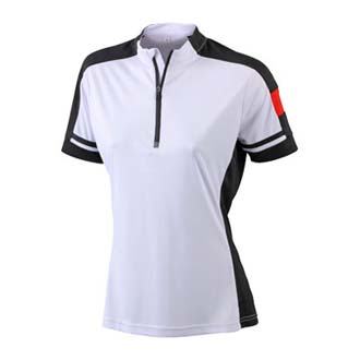 tee shirt personnalisÃ©e : Cycliste woman zip