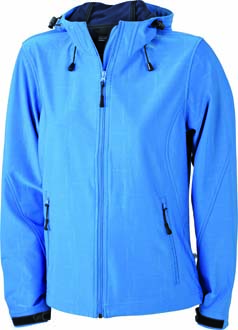 Veste personnalise softshell Ã  capuche femme  