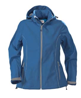 Veste personnalise softshell femme avec capuche  