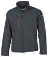 blouson sport publicitaire homme soft shell ultra leger gris 