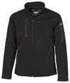 blouson sport publicitaire homme soft shell ultra leger noir 