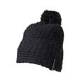 bonnet sport a pompon promo noir 