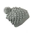 bonnet sport avec pompon personnalisable gris_clair 