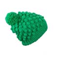 bonnet sport avec pompon personnalisable vert 