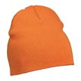 bonnet sport chaud publicitaire orange 