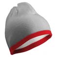 bonnet sport confortable gris_clair  bordeaux