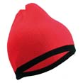 bonnet sport confortable rouge  noir