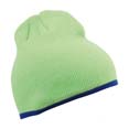 bonnet sport confortable vert_citron  royal