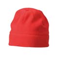 bonnet sport micro polaire publicitaire rouge 