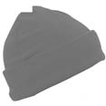 bonnet sport polaire impression gris 