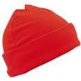 bonnet sport polaire impression rouge 