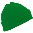 bonnet sport polaire impression vert 