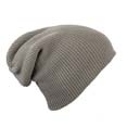 bonnet sport publicitaire long tricote gris_chine 