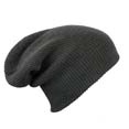 bonnet sport publicitaire long tricote gris_fonce 