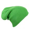 bonnet sport publicitaire long tricote vert_citron 