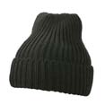 bonnet sport tricot chaud noir 