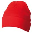 bonnets sports pour publicite rouge 