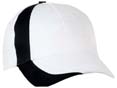 casquette curling personnalisable sport blanc  noir