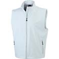 gilet sport personnalise softshell homme sans manches blanc_casse 