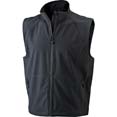 gilet sport personnalise softshell homme sans manches noir 