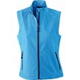 gilet sport promotionnel softshell femme sans manches azur 