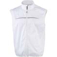 gilet sport publicitaire cycliste homme blanc 