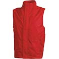 gilet sport publicitaire technique homme sans manches rouge 