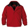 manteau sport entreprise publicitaire rouge 