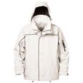 manteau sport manche courte publicitaire blanc 