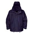 manteau sport manche courte publicitaire bleu_marine 