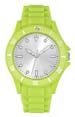 montre personnalisee freze sport vert  argent