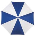 parapluie golf publicitaire rain blanc  bleu