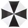 parapluie golf publicitaire rain noir  blanc