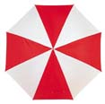 parapluie golf publicitaire rain rouge  blanc