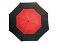 parapluie golf soleil noir  rouge