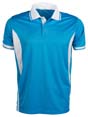 polo sport de sport bleu 