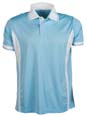 polo sport de sport bleu_clair 