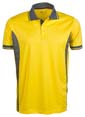 polo sport de sport jaune 