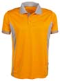 polo sport de sport orange 