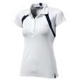 polo sport haute technologie homme blanc  marine