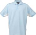 polo sport matiere polyester bleu_clair 