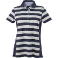 polo sport publicitaire femme cybjn983 gris_chine  marine