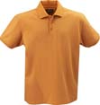 polo sport stretch confort orange 