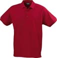 polo sport stretch confort rouge 