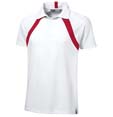 polo sport technologie blanc  rouge