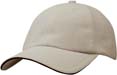 pro casquette sports publicitaire de qualite beige  noir