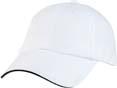 pro casquette sports publicitaire de qualite blanc  noir